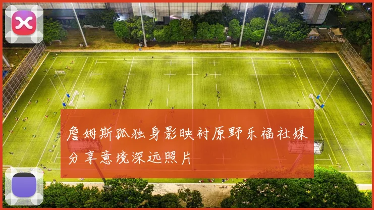 詹姆斯孤独身影映衬原野乐福社媒分享意境深远照片